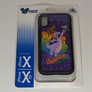 Disney D-Tech Purple Figment 'Passholder' iPhone X/Xs case